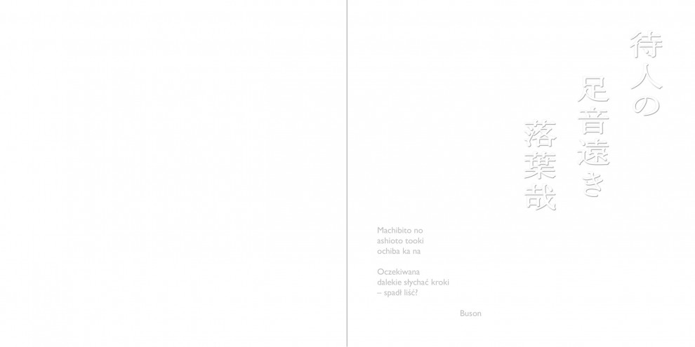 Książka Haiku IV